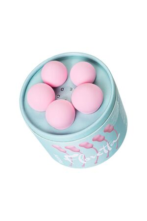 Набор из 5 розовых вагинальных шариков Tulips